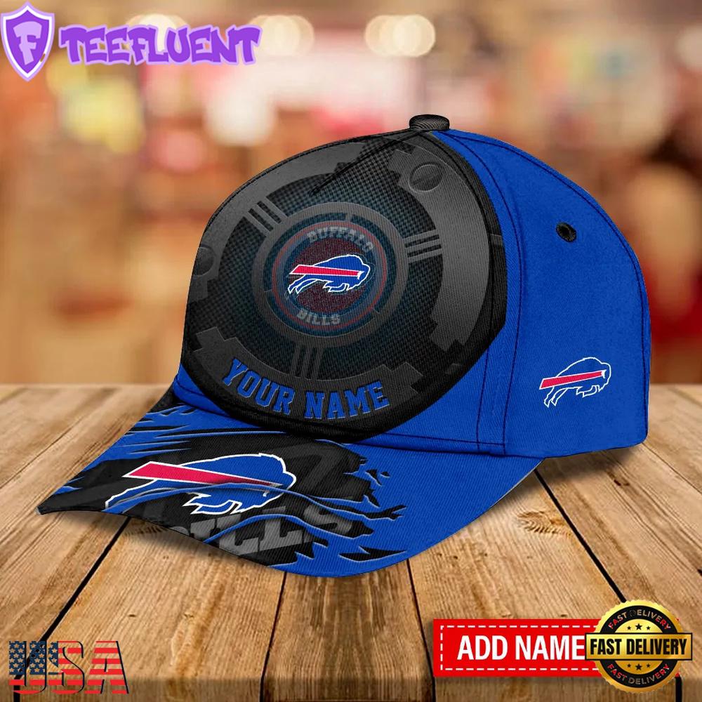 Custom Name Buffalo Bills NFL Classic Baseball Cap