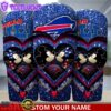 NFL Custom Name Buffalo Bills Mickey Minnie Couple Valentine Day Tumbler 30 Oz 2 Custom Name Buffalo Bills NFL Mickey Minnie Couple Valentine Day Tumbler