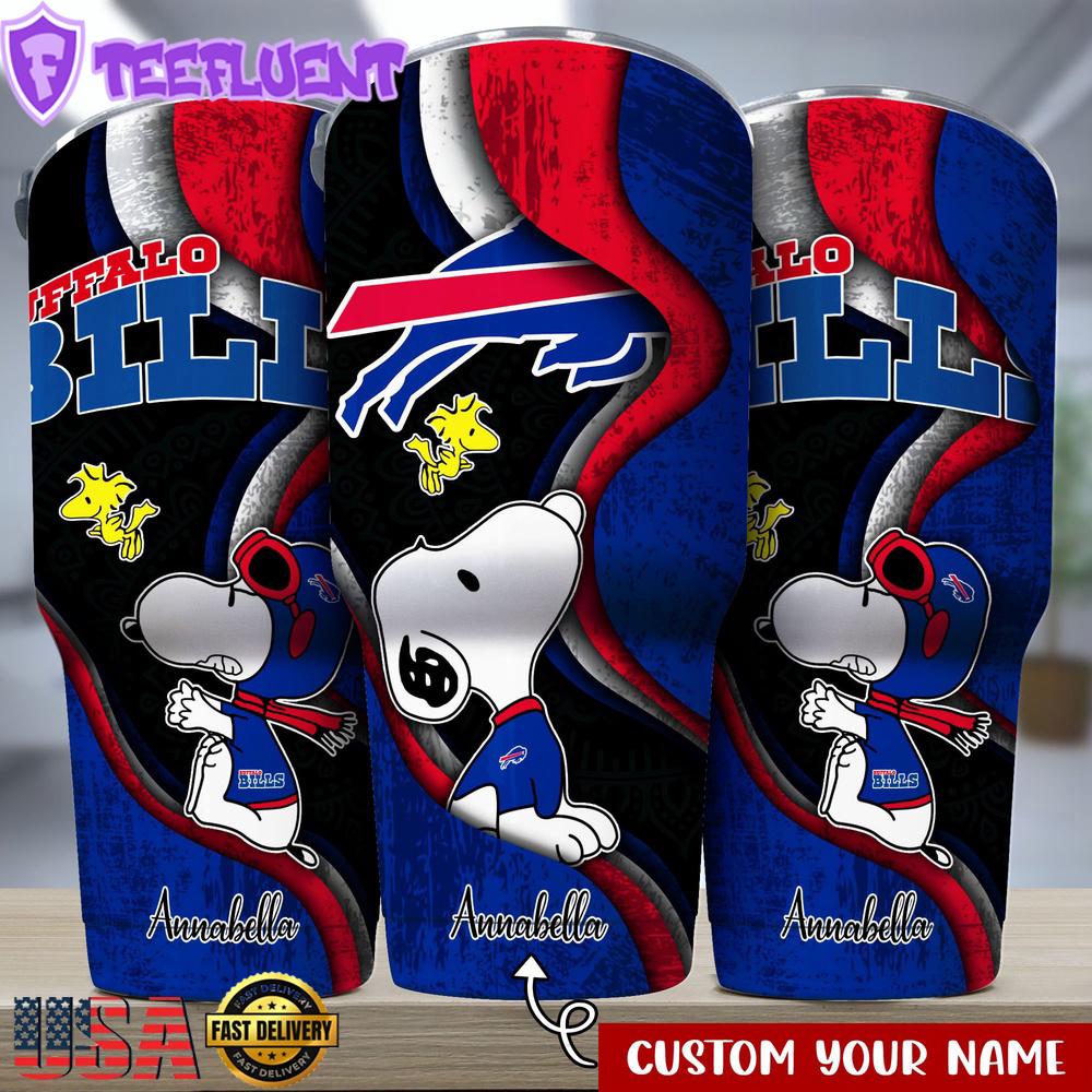 Custom Name Buffalo Bills NFLSport Team Tumbler