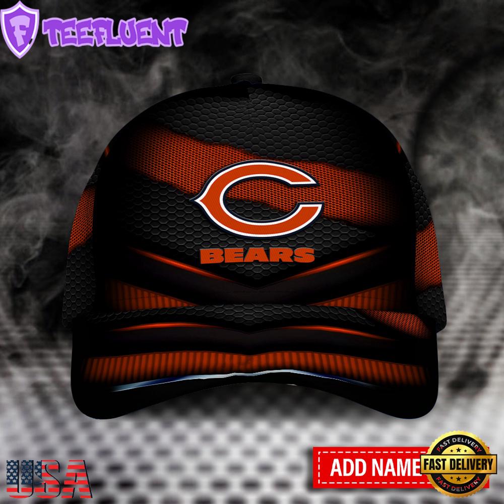 Custom Name Chicago Bear Classic Baseball Cap