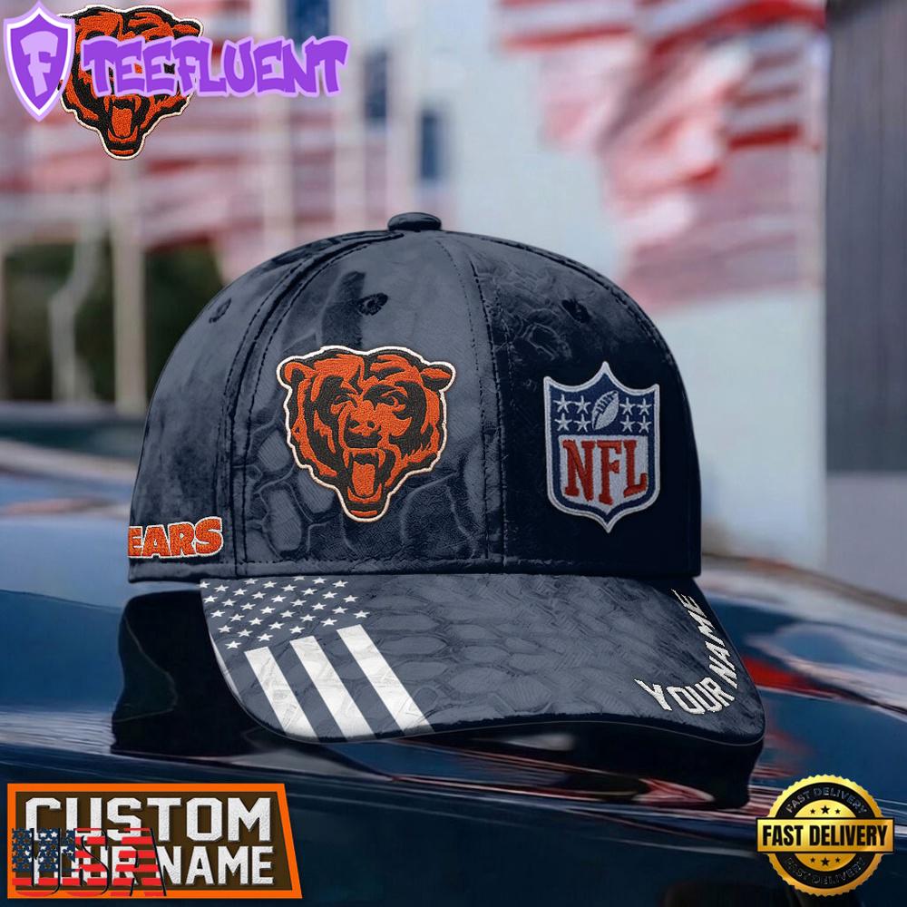Custom Name Chicago Bears NFL Heritage Classic Cap For Fans