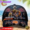 Custom Name Chicago Bears NFL Mascot Eagle Baseball Cap