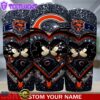 NFL Custom Name Chicago Bears Mickey Minnie Couple Valentine Day Tumbler 30 Oz 3 Custom Name Chicago Bears NFL Mickey Minnie Couple Valentine Day Tumbler