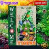 Custom Name Clemson Tigers Happy St. Patrick's Day Shamrock House And Garden Flag