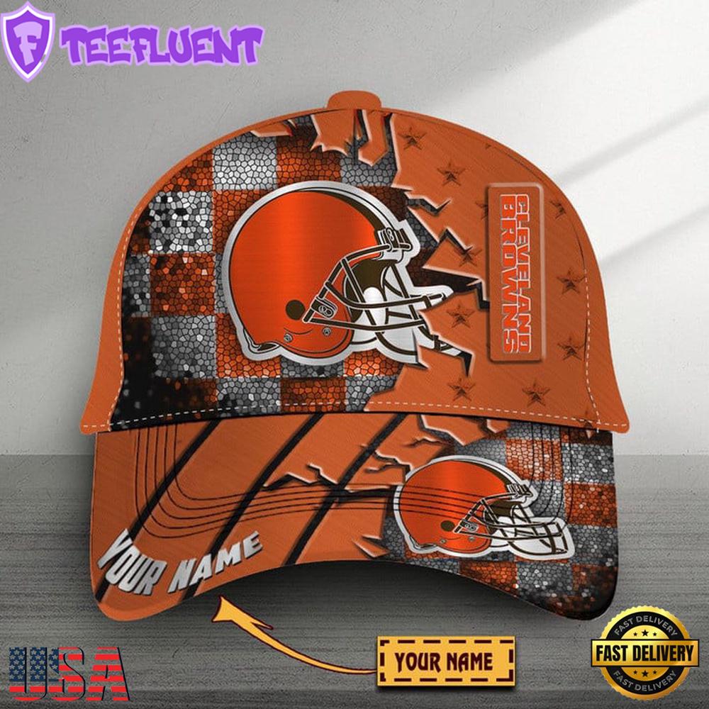 Custom Name Cleveland Browns Classic Baseball Cap
