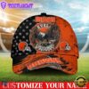 Custom Name Cleveland Browns NFL 3D Classic Baseball Cap Classic Cap