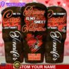 Custom Name Cleveland Browns NFL You Are My Sweet Valentine Day Tumbler