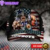 Custom Name Dallas Cowboys Mascot US Flag Nfl Team Sport Baseball Cap