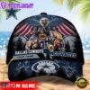 Custom Name Dallas Cowboys NFL Mascot Eagle Baseball Cap