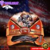Custom Name Denver Broncos NFL Super Bowl LIX Baseball Cap