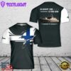 Custom Name Finnish Navy FNS Hanko (82) 3D T-shirt
