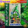 Custom Name Florida Gators Happy St. Patrick's Day Shamrock House And Garden Flag