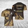 Custom Name German Air Force Luftwaffe Panavia Tornado ECR Tiger Scheme 3D T-shirt