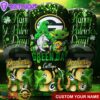 Custom Name Green Bay Packers NFL Shamrock Happy Patrick Day Tumbler