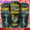 Custom Name Green Bay Packers NFL You Are My Sweet Valentine Day Tumbler