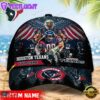 Custom Name Houston Texans NFL Mascot Eagle Baseball Cap