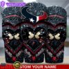 Custom Name Houston Texans NFL Mickey Minnie Couple Valentine Day Tumbler