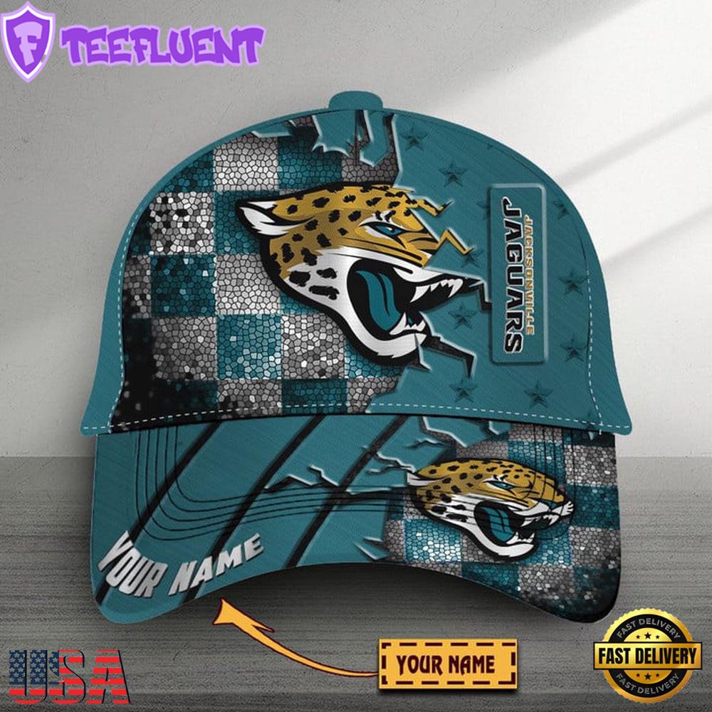 Custom Name Jacksonville Jaguars Classic Baseball Cap