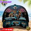 Custom Name Jacksonville Jaguars NFL Mascot Eagle Baseball Cap
