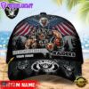 Custom Name Las Vegas Raiders NFL Mascot Eagle Baseball Cap