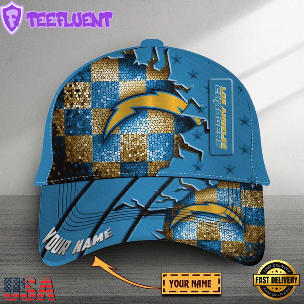 Custom Name Los Angeles Chargers Classic Baseball Cap