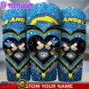 Custom Name Los Angeles Chargers NFL Mickey Minnie Couple Valentine Day Tumbler