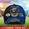 Custom Name Los Angeles Rams NFL 3D Classic Baseball Cap Classic Cap