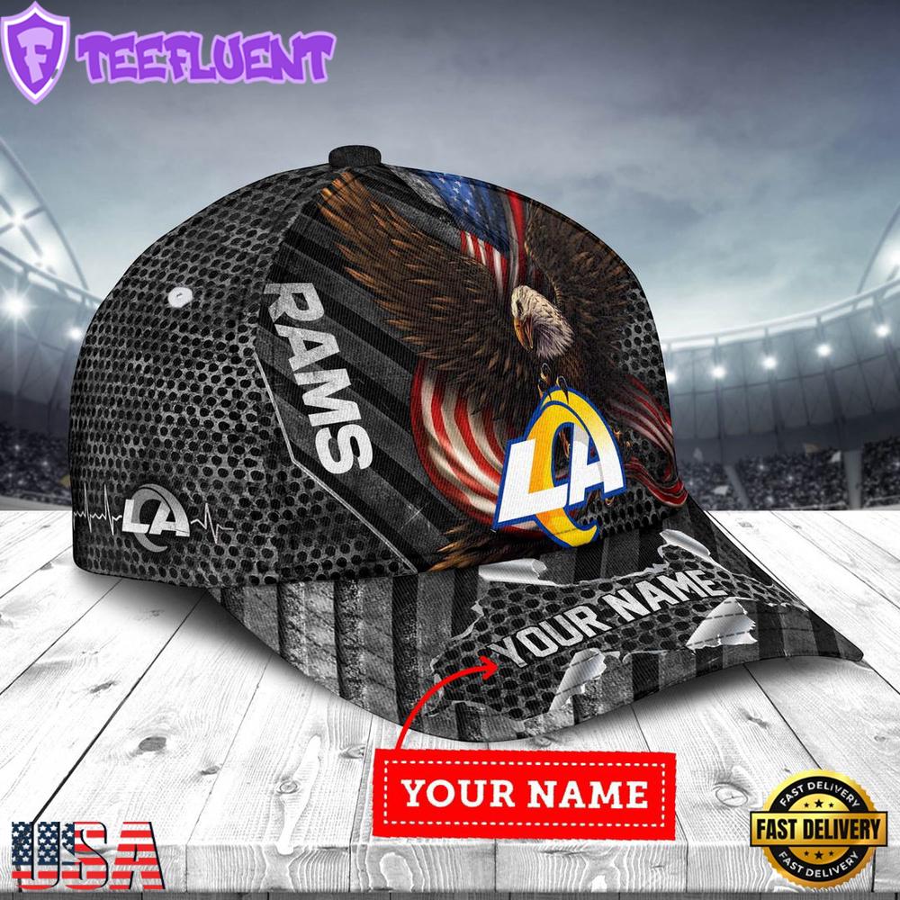 Custom Name Los Angeles Rams Classic Baseball Cap , Vintage Baseball Caps Custom Name Los Angeles Rams Classic Baseball Cap , Vintage Baseball Caps
