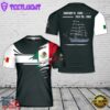 Custom Name Mexican Navy ARM Cuauht?moc (BE01) 3D T-shirt