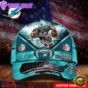 Custom Name Miami Dolphins NFL Super Bowl LIX Baseball Cap