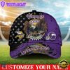 Custom Name Minnesota Vikings NFL 3D Classic Baseball Cap Classic Cap