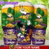 Custom Name Minnesota Vikings NFL Irish Mickey Patrick Day Tumbler