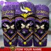 Custom Name Minnesota Vikings NFL Mickey Minnie Couple Valentine Day Tumbler