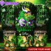 Custom Name Minnesota Vikings NFL Shamrock Happy Patrick Day Tumbler