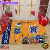 Custom Name NCAA Memphis Tigers Grinch Christmas Welcome Football Doormat