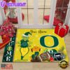 Custom Name NCAA Oregon Ducks Grinch Christmas Welcome Football Doormat