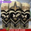 Custom Name New Orleans Saints NFL Mickey Minnie Couple Valentine Day Tumbler