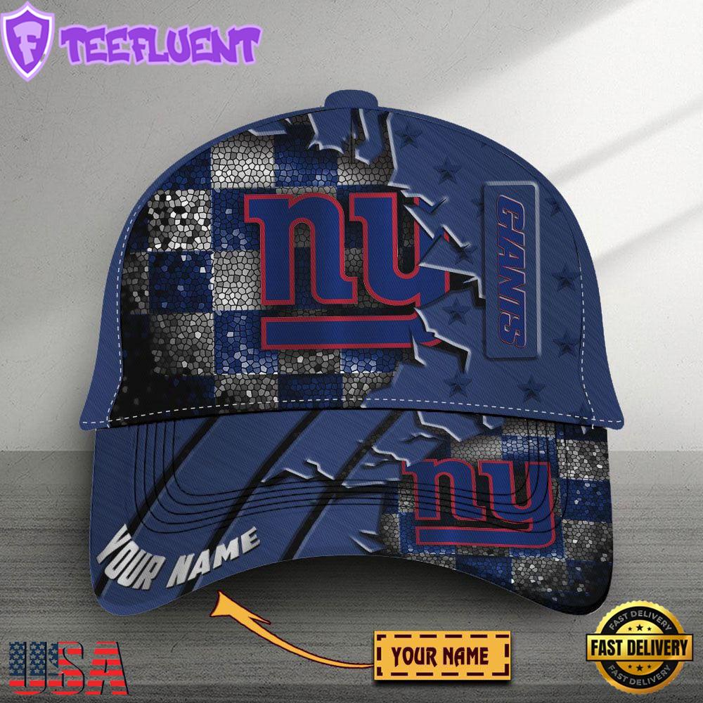 Custom Name New York Giants Classic Baseball Cap