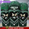 Custom Name New York Jets NFL Mickey Minnie Couple Valentine Day Tumbler