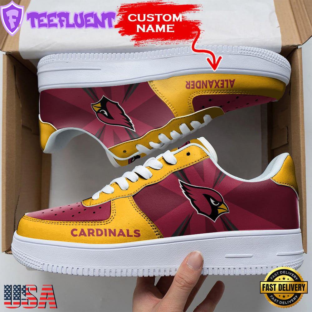 Custom Name NFL Arizona Cardinals Custom Air Force 1 Shoes For Fans