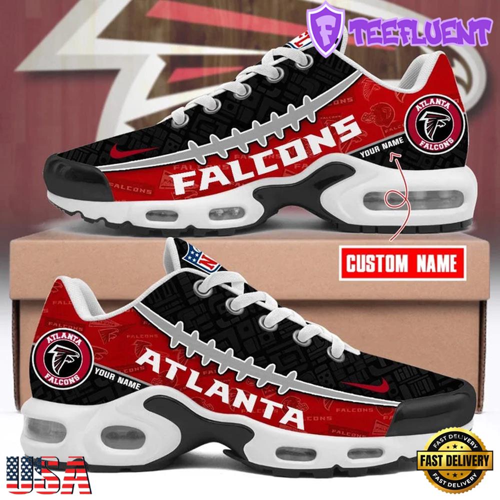 Custom Name NFL Atlanta Falcons Air Max Plus Shoes