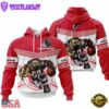 Custom Name NFL Atlanta Falcons Mascot All Over Print Hoodie Shirt