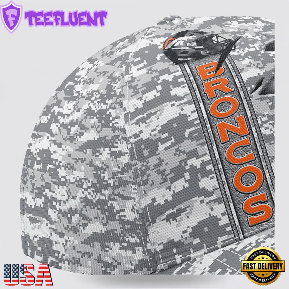 Custom Name NFL Broncos Camo US Classic Baseball Cap Hats Custom Name NFL Broncos Camo US Classic Baseball Cap Hats