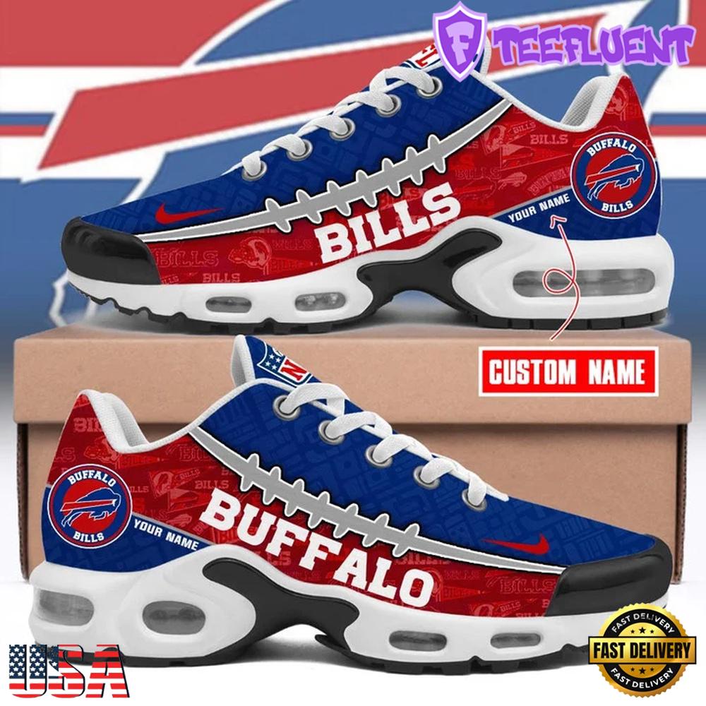Custom Name NFL Buffalo Bills Air Max Plus Shoes