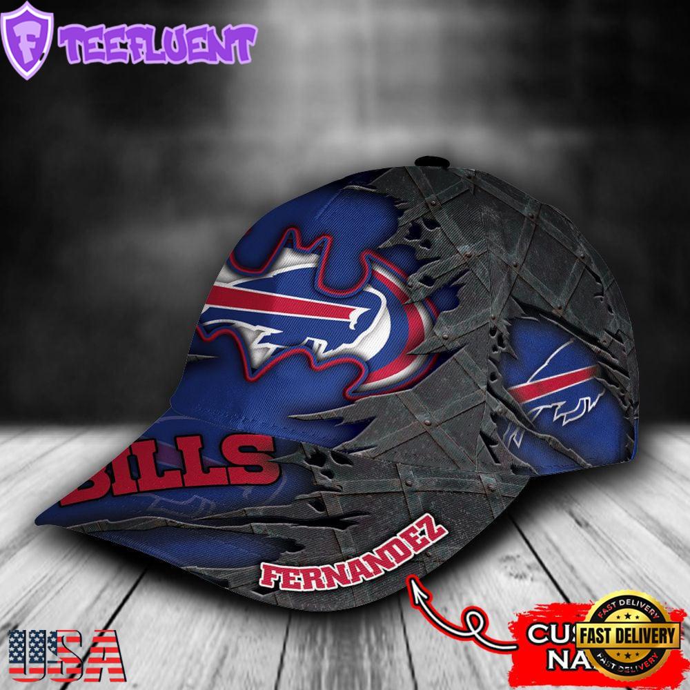 Custom Name NFL Buffalo Bills Batman 3D Classic Cap Hats Custom Name NFL Buffalo Bills Batman 3D Classic Cap Hats