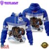 Custom Name NFL Buffalo Bills Mascot All Over Print Hoodie Shirt