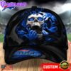 Custom Name NFL Buffalo Bills Skull Halloween Baseball Cap