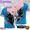 Custom Name NFL Carolina Panthers All Over Print T-Shirt For Fans