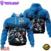 Custom Name NFL Carolina Panthers Mascot All Over Print Hoodie Shirt
