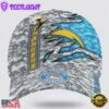 Custom Name NFL Chargers Camo US Classic Baseball Cap